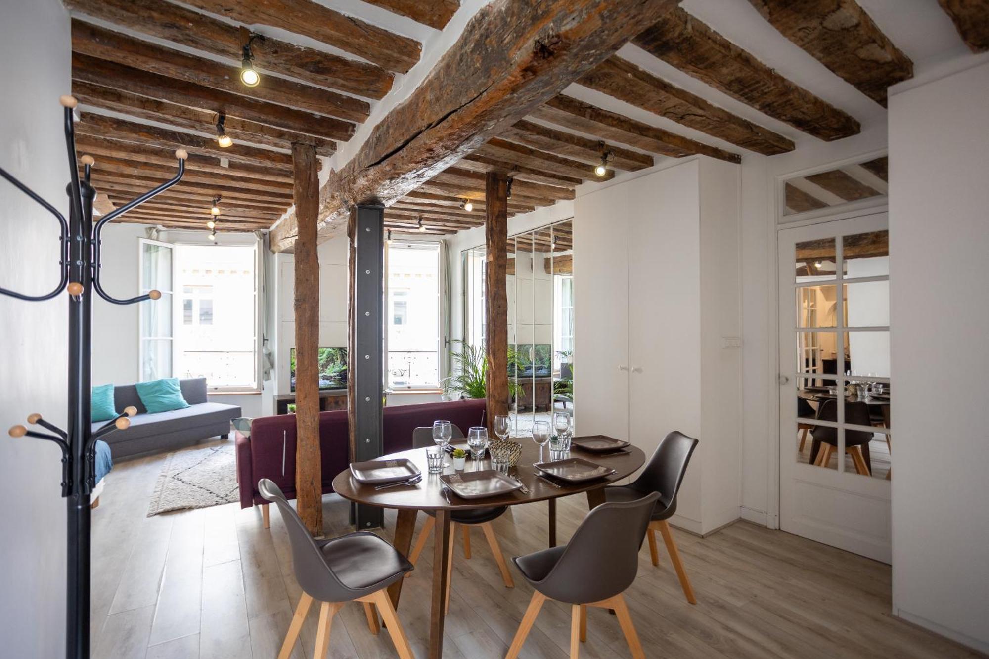 Apartmán Loft Unique Au Coeur De Paris Quarter Opera Garnier - Musee Du Louvre Exteriér fotografie